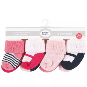 Махровые носки для новорожденных и малышей, темно-синие, Mary Jane Luvable Friends