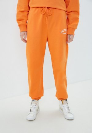 Брюки спортивные Gloria Jeans. Цвет: оранжевый