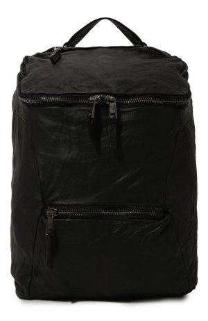 Кожаный рюкзак Giorgio Brato. Цвет: чёрный