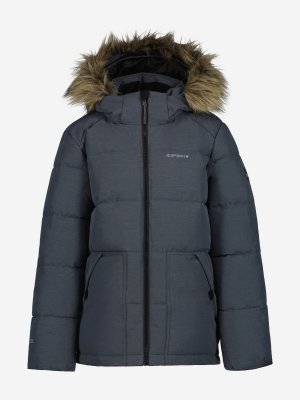 Куртка утепленная для мальчиков Kenner, Серый, размер 176 IcePeak. Цвет: серый