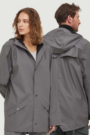 Дождевик 12010 Куртки , серый Rains