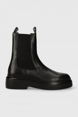 Кожаные ботинки челси June Chelsea Garment Project, черный PROJECT