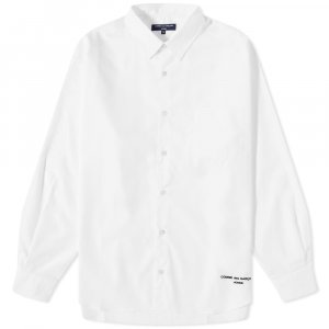 Рубашка с вышитым логотипом, белый Comme Des Garçons Homme