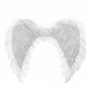 Крылья ангела, 48x63, цвет белый Bristol Novelty. Цвет: белый
