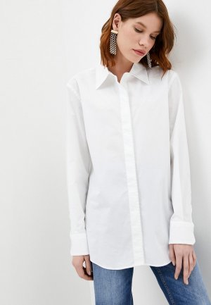 Рубашка Dondup. Цвет: белый