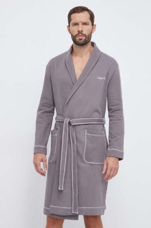 Хлопковый халат , серый Calvin Klein Underwear