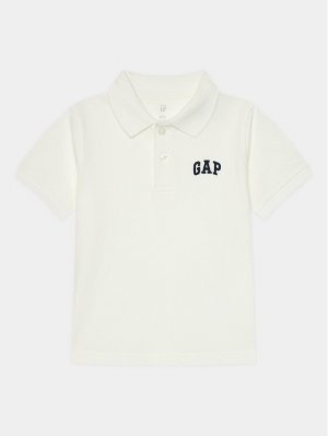 Рубашка поло стандартного кроя Gap, белый GAP