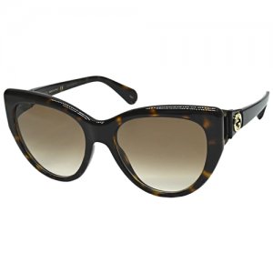 Солнцезащитные очки Gucci GG0877S 002. Цвет: коричневый