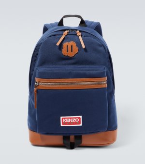 Холщовый рюкзак explore , синий Kenzo