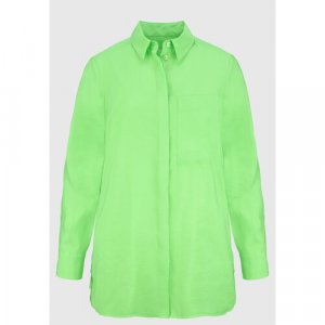Рубашка , размер 36, зеленый BIANCA. Цвет: салатовый