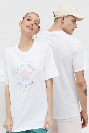 Хлопковая футболка , белый Converse