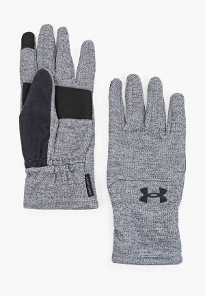 Перчатки Under Armour UA Storm Fleece Gloves, TouchScreen. Цвет: серый