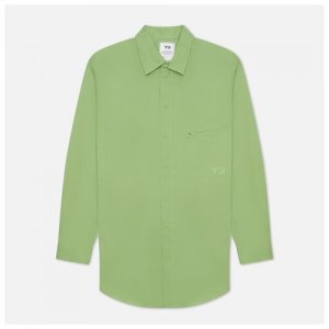 Мужская рубашка Classic Chest Logo Button-Down зелёный , Размер XL Y-3. Цвет: зеленый