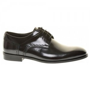 Туфли мужские демисезонные, размер 42, цвет черный, артикул 9141-0017-00S01 Conhpol. Цвет: черный