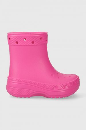 Детские резиновые сапоги , розовый Crocs