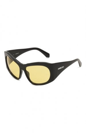 Солнцезащитные очки AMBUSH. Цвет: жёлтый
