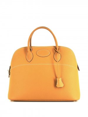 Большая сумка Bolide Hermès. Цвет: желтый