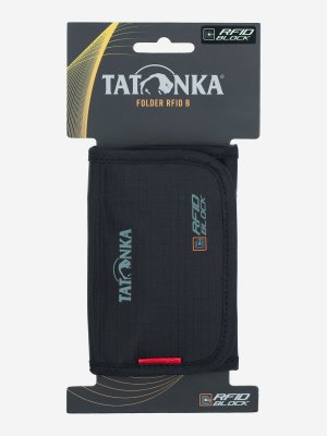 Кошелек FOLDER RFID, Черный, размер Без размера Tatonka. Цвет: черный