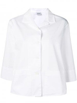 Жакет-рубашка с укороченными рукавами Aspesi. Цвет: белый