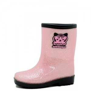 Резиновая обувь для девочки AL4622V, Размер 26 Antilopa. Цвет: розовый