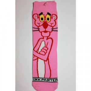 Женские носки Яркий принт вышивка Розовая Пантера хлопок 35-43 размер Frida. Цвет: розовый