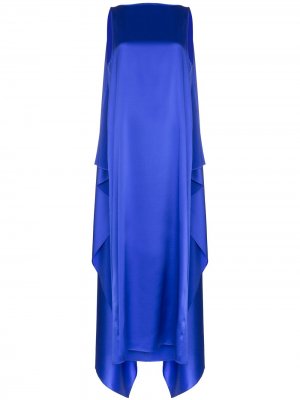 Платье-кейп Judy длины макси Bernadette. Цвет: синий