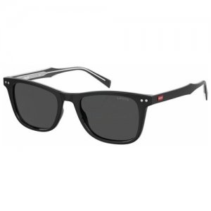 Солнцезащитные очки LV 5016/S 807, цвет BLACK, GREY [LEV-20433380752IR] LEVIS. Цвет: черный