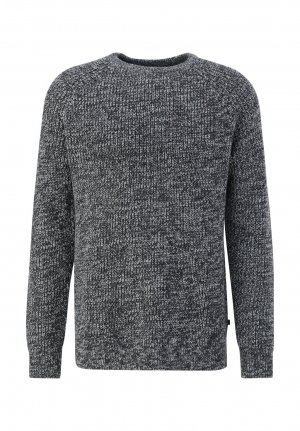 Вязаный свитер MIT RAGLANÄRMEL , цвет schwarz QS