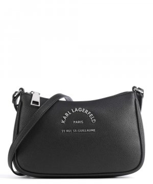 Rue St Guillaume Маленькая сумка через плечо из искусственной кожи , черный Karl Lagerfeld