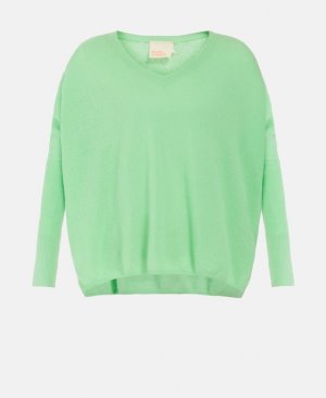 Кашемировый пуловер , лаймовый Absolut Cashmere