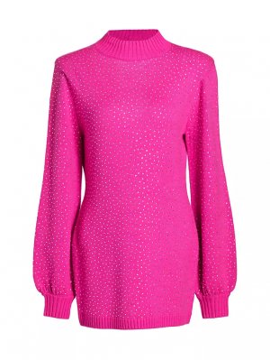 Мини-платье-свитер Chiraz Crystal , ярко-розовый Generation Love