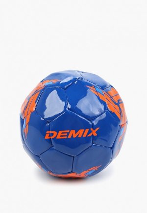 Мяч футбольный Demix. Цвет: синий