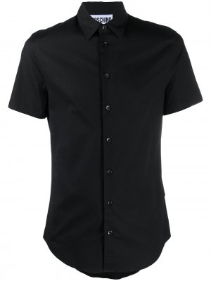 Рубашка с короткими рукавами Moschino. Цвет: черный