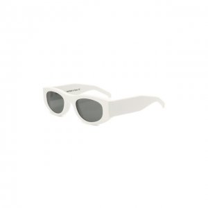 Солнцезащитные очки Thierry Lasry. Цвет: белый
