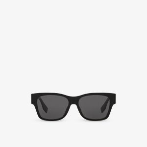 FE40081I солнцезащитные очки из ацетата неправильной оправы , черный Fendi