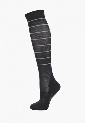 Компрессионные гольфы Cep Knee socks. Цвет: черный