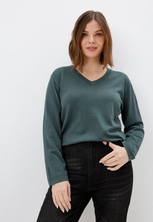 Пуловер Averi. Цвет: бирюзовый