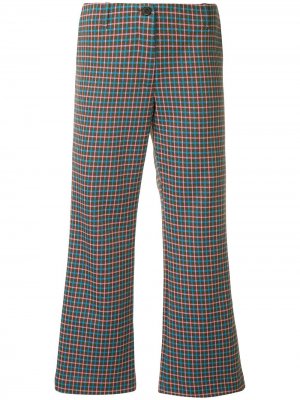Flared cropped trousers Aalto. Цвет: разноцветный