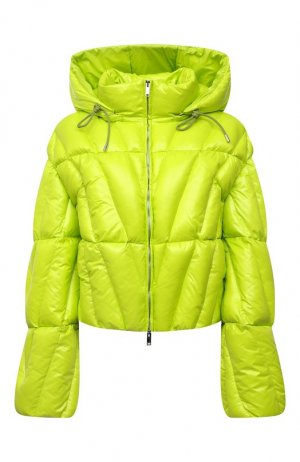 Утепленная куртка Valentino. Цвет: зелёный