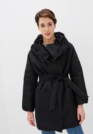 Куртка утепленная Samos fashion group. Цвет: черный