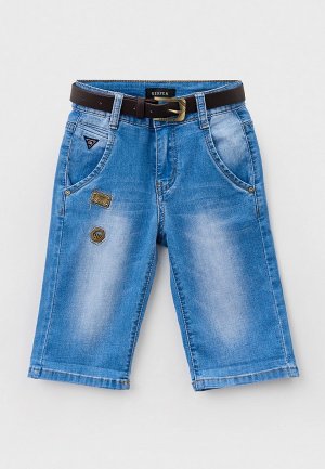 Шорты джинсовые Resser Denim. Цвет: синий