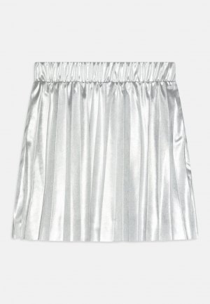 Юбка плиссе Koghailey Kids ONLY, цвет silver metallic Only