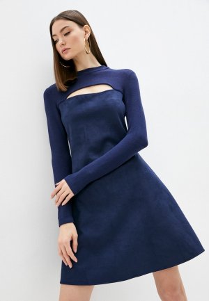 Платье Milana Janne. Цвет: синий