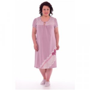 Сорочка , размер 48, розовый Новое Кимоно. Цвет: розовый