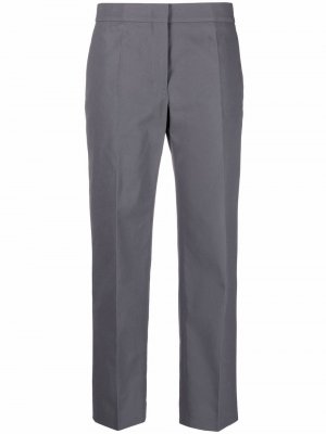 Укороченные брюки Jil Sander. Цвет: серый