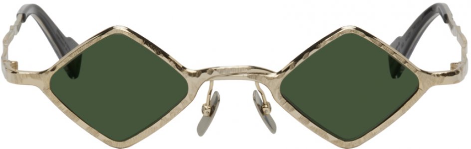 Золотые солнцезащитные очки Z14 Kuboraum
