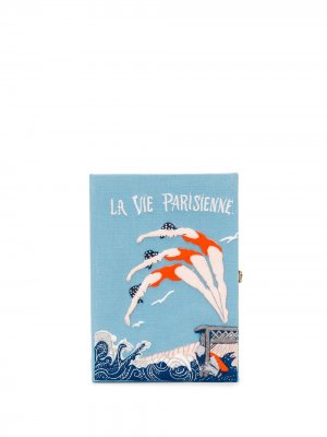 Клатч La Vie Parisienne Olympia Le-Tan. Цвет: синий