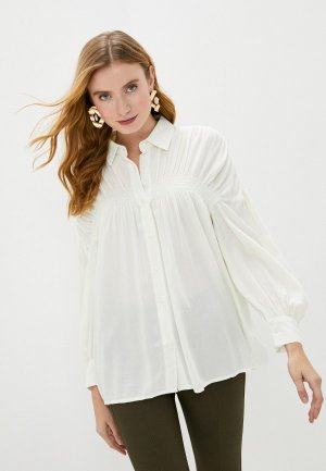 Блуза B.Style. Цвет: белый