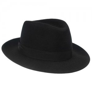 Шляпа , размер 62, черный STETSON. Цвет: черный