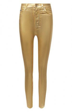 Джинсы Dolce & Gabbana. Цвет: золотой